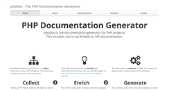 Desktop Screenshot of phpdox.net